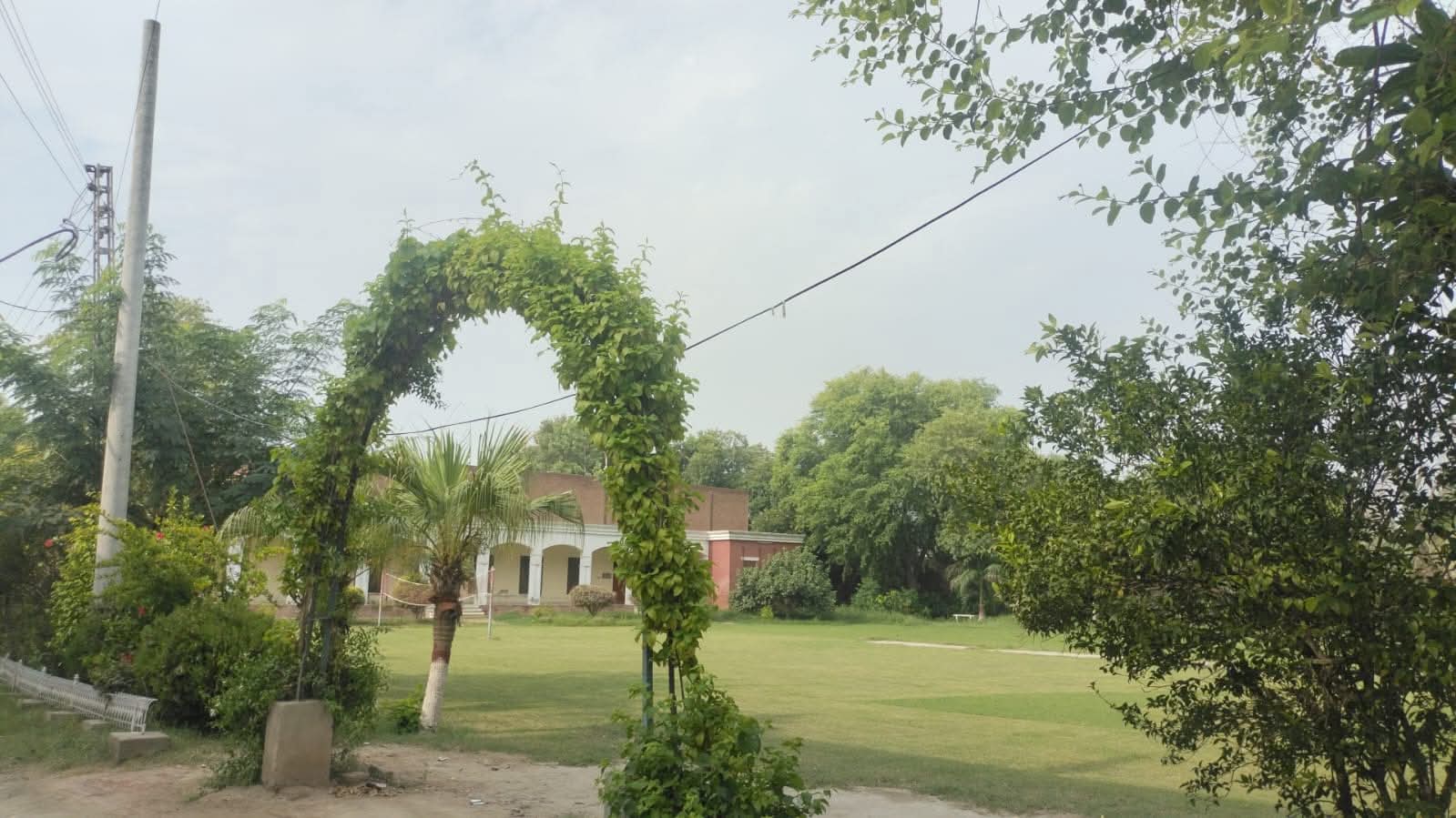 Heritage View Through Archway