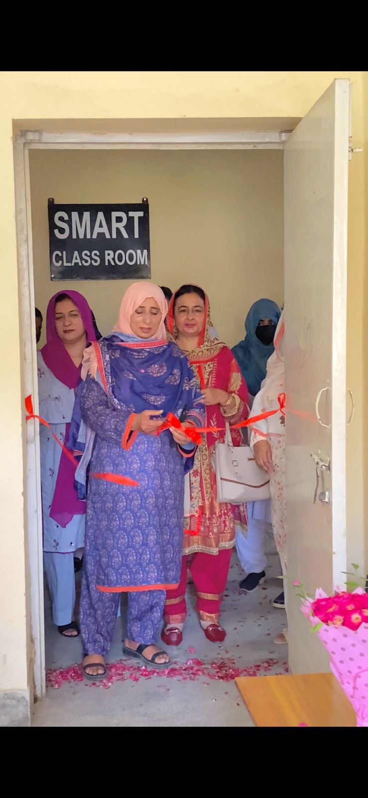 Smart Class Room Ribbon Cutting